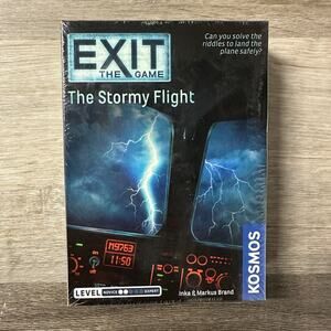 Exit The Stormy Flight Strategy Game 1-4 Players Ages 12+ Plane 2019 New Sealed